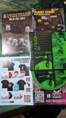 Till Lindemann Altes Fleisch Promo Sampler CD + 2 Shop Flyer   Rammstein