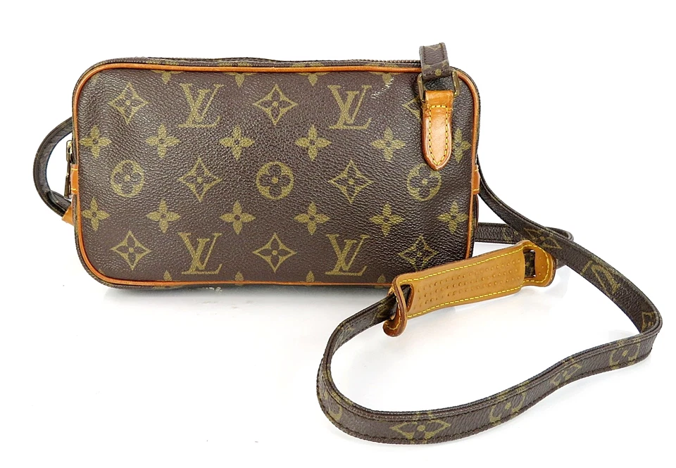 Auténtico Bolso Bandolera LOUIS VUITTON Marly Bandolera Monograma #62272 Foto 3 de 4
