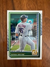 2025 Panini Donruss Carlos Beltran Artist Proof #/25 Read