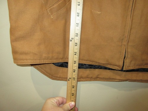 Walls Work Wear Vest XL Canvas Brown Full Zip Work Western Ranch Farm - Picture 4 of 5