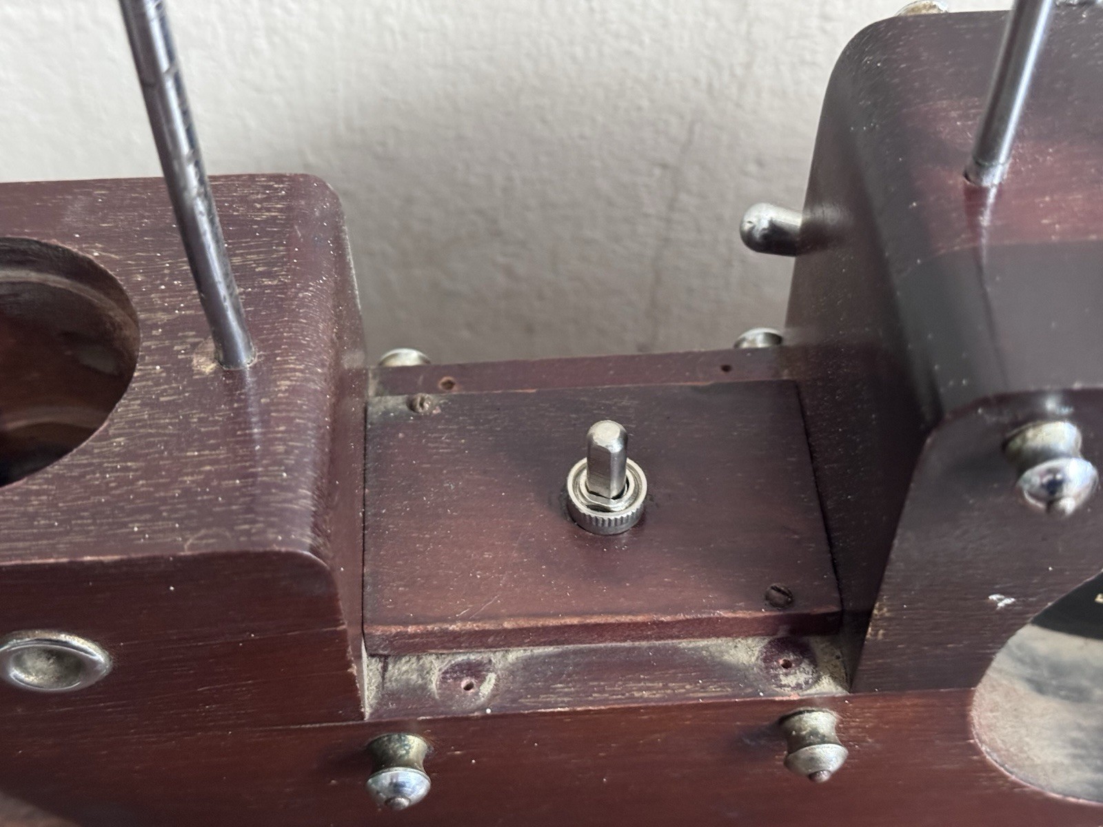 Vtg United Clipper Ship Clock 811 Has Been Through A Bad Storm As-Is