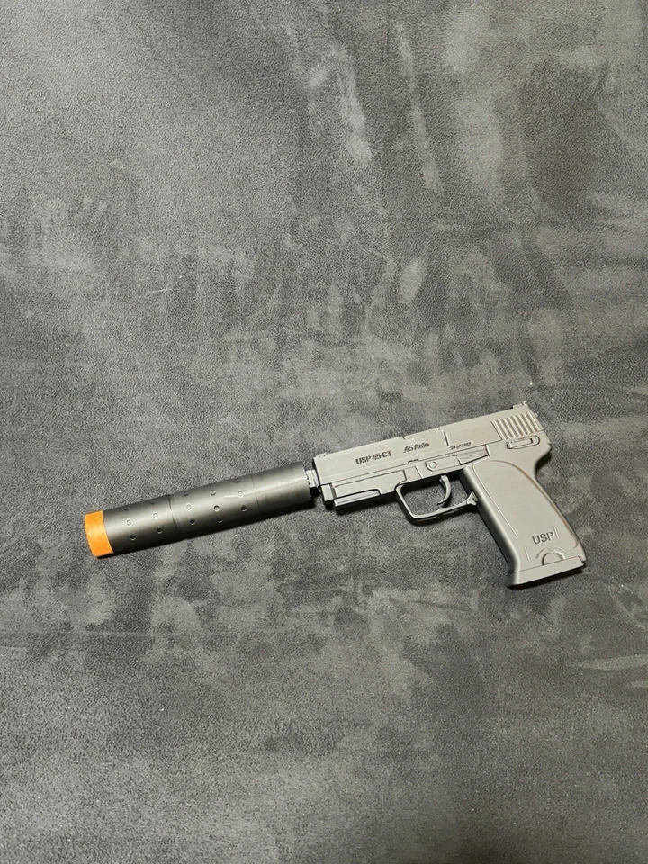 Réplica de pistola USP-S utilería para exhibición/cosplay/estilo USP pistola de juguete escala 1:1 Foto 2 de 4