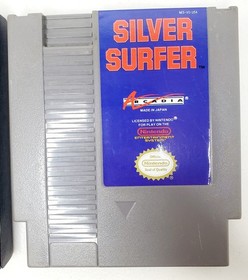 Silver Surfer Video Game (Nintendo NES, 1990) Cartridge Only ~Tested & Working!