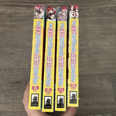 The 100 Girlfriends Who Really Love You Manga Vol 9,10,11,12