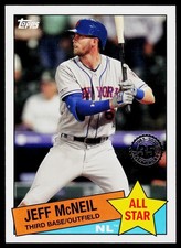 2020 Topps Jeff McNeil 1985 35th Anniversary All-Stars #85AS-45 Mets BASEBALL