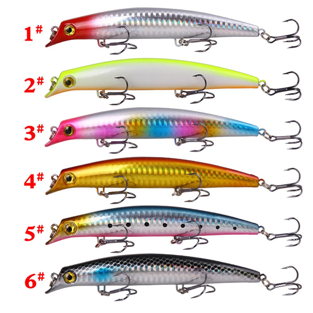 6 PCS Swimming Fishing Lure Paddle Tail Baits Bass Topwater Lures - Image 11