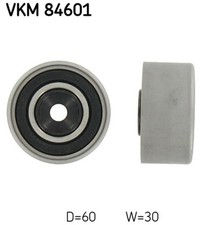 Umlenkrolle Zahnriemen SKF VKM 84601 für 626 SPORTAGE GV KIA K00 GD MAZDA 60mm 3