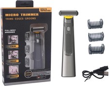 Men's Foil Shavers Hybrid Electric Razor and Beard Trimmer for Men