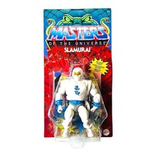 Masters of the Universe SLAMURAI Origins 5.5  Figure MOTU New On Card Unpunched