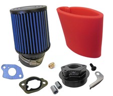 Airspeed II Adapter, Air Filter  Jet for Honda GX200 or 196cc Clone Go Kart
