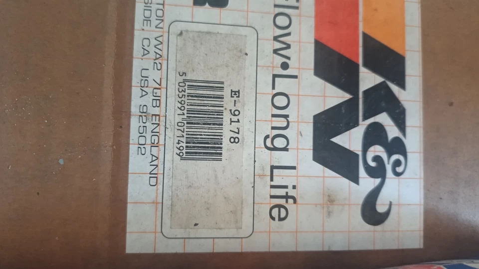 Filtro de aire K&N Filters E-9178 124 W201 Mercedes 190 W124 S124 C124 VENTA Foto 2 de 2