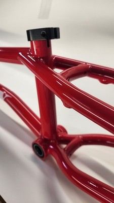 19'' TT FAR EAST CYCLES 4130 CROMO RAMEN CHERRY RED BMX FLATLAND