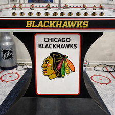 🚫 NO GAME 🚫 Bubble Hockey DECALS ONLY – Chicago Blackhawks – Super Chexx