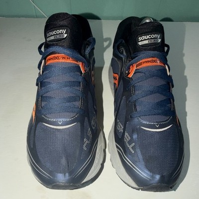 Saucony Kinvara 5 S20253-1 Navy Orange Gray Lace Up Men's Athletic size 9.5