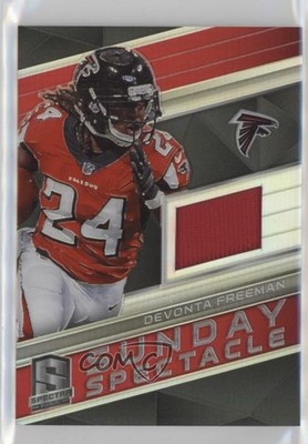 2018 Panini Spectra Sunday Spectacle 62/199 Devonta Freeman #31 4k8