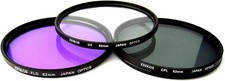 Zeikos ZE-FLK52 52mm Multi-Coated 3 Piece Filter Kit UV-CPL-FLD