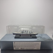 Atlas 1/1250 HMS Exeter Diecast Model Ship Legendary Warships Boxed
