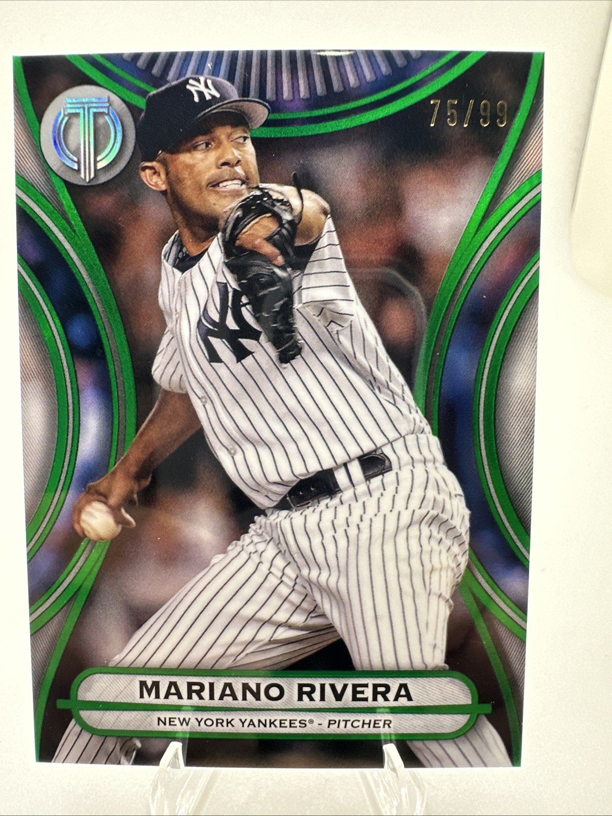 2025 Topps Tribute - Mariano Rivera #9 Green /99