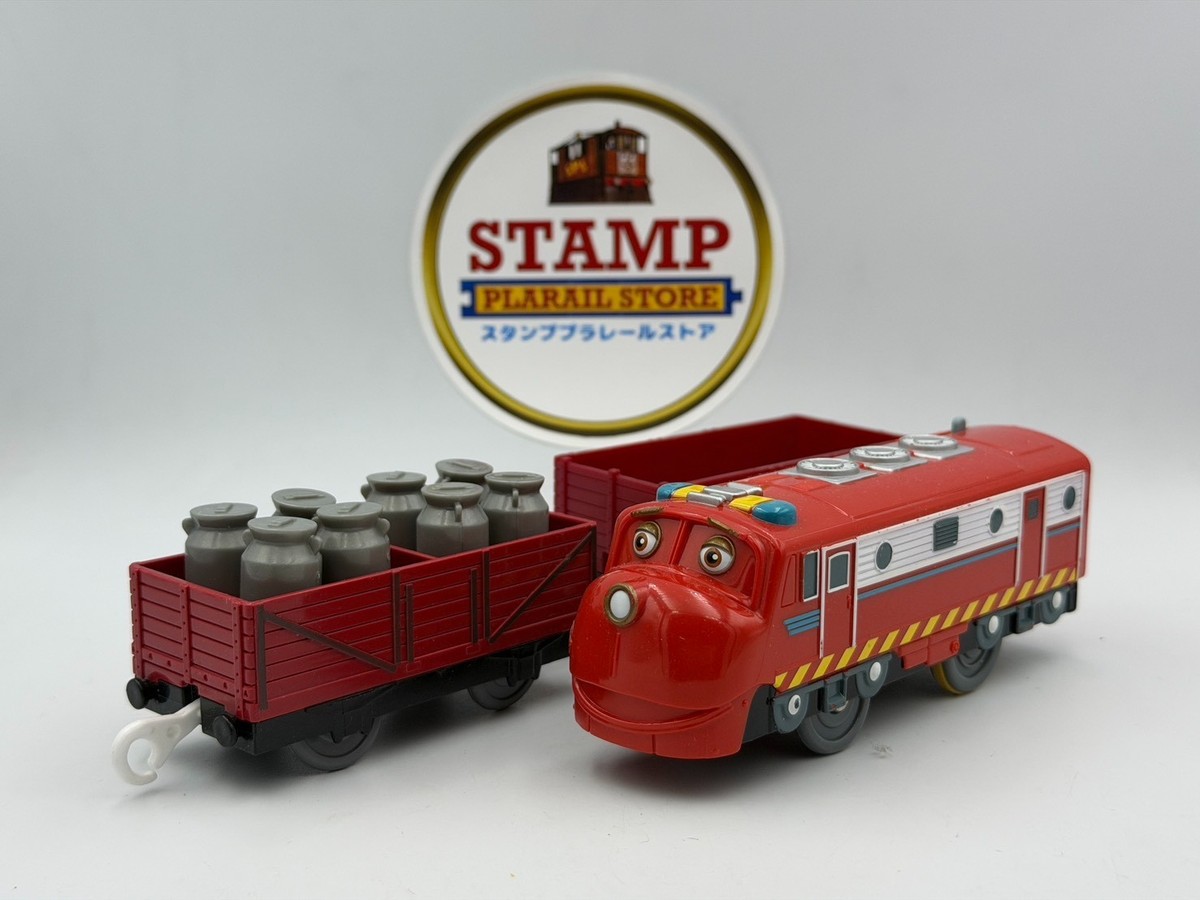 Tomy Trackmaster Plarail Chuggington Wilson the Red Diesel Engine