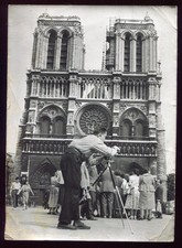 photo ancienne Cathédrale Notre-Dame de Paris