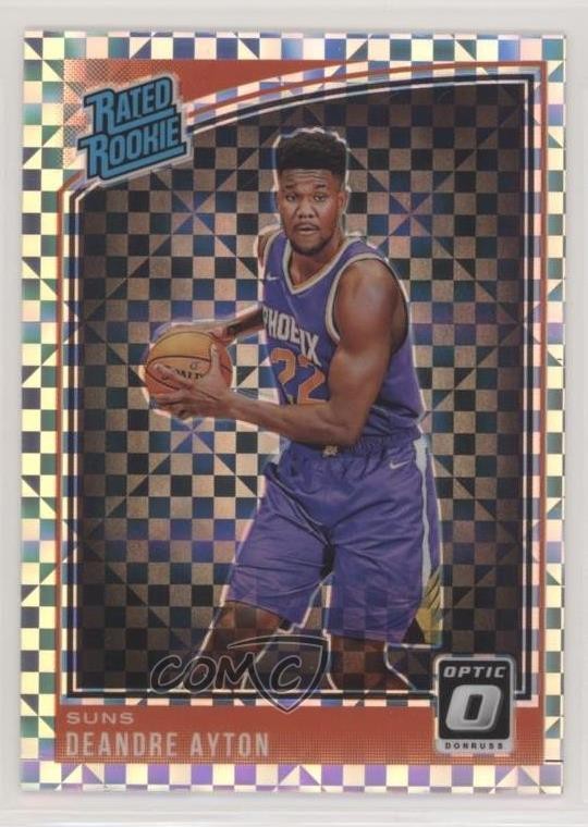 2018 Panini Donruss Optic Rated Rookie Checkerboard Prizm DeAndre Ayton #157 1x9