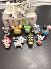 Tokidoki Hello Kitty Series 2 Hello Kitty Pompurin Tuxedo Sam Melody Lot Of 9