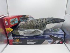 BRAND NEW Jurassic World Rebirth Bite N Blast Mosasaurus Dinosaur Action Figure