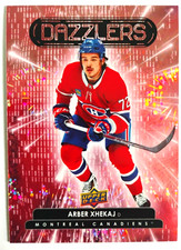 22 23 UPPER DECK DAZZLERS PINK ARBER XHEKAJ DZ-121 ROOKIE