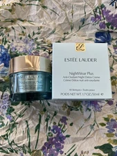 ESTEE LAUDER NightWear Plus Anti-Oxidant Night Detox Creme 1.7oz/50ml NIB