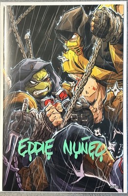 LAST RONIN VS SCORPION SKETCHBOOK TRADE DRESS SIGNED DRIP SIG EDDIE NUNEZ 20/40
