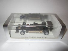 Buy it now Spark S1847 1 43 Lotus 78 Ford 6th place at the 1978 German GP No.25