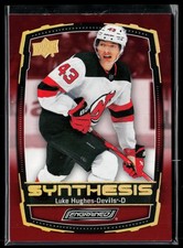 2023-24 Upper Deck Engrained Synthesis Red #S-31 Luke Hughes RC