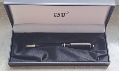 Authentic Montblanc Meisterstück Classique Ballpoint Pen | Platinum Trim |...