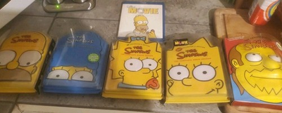 #ad #ad The Simpsons DVD Collectors Edition SET includes 5 Collectors Head BUNDLE SETS $78.97
