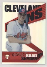 2004 Topps Pristine Uncirculated Refractor 364/399 Brad Snyder #180 sh7