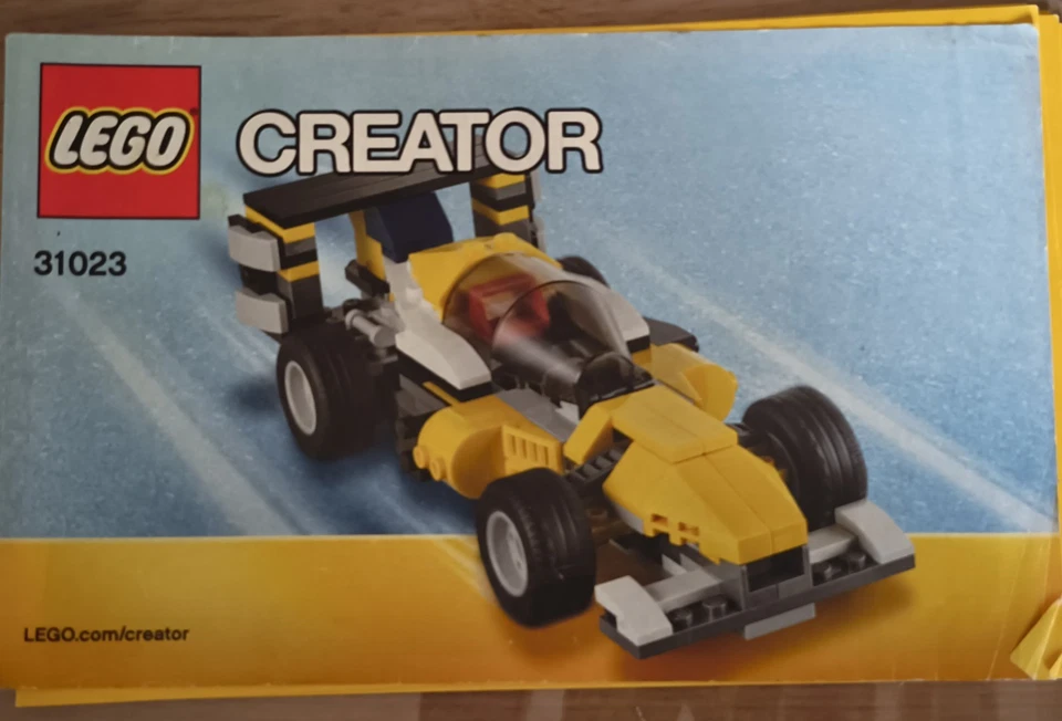 LEGO Creator 31023 Yellow Racers, foto 3 di 5