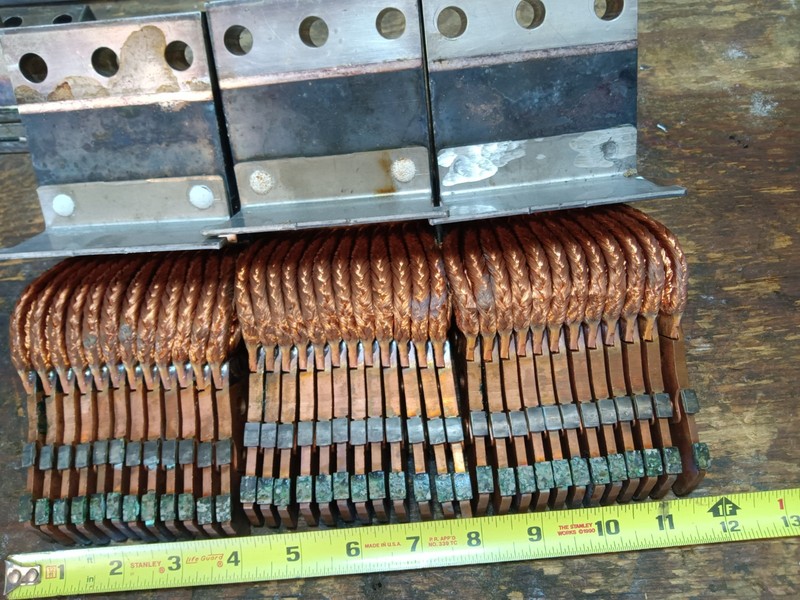 45.5 lbs Scrap Silver Electrical Contacts Silver & Copper Recovery See Pictures