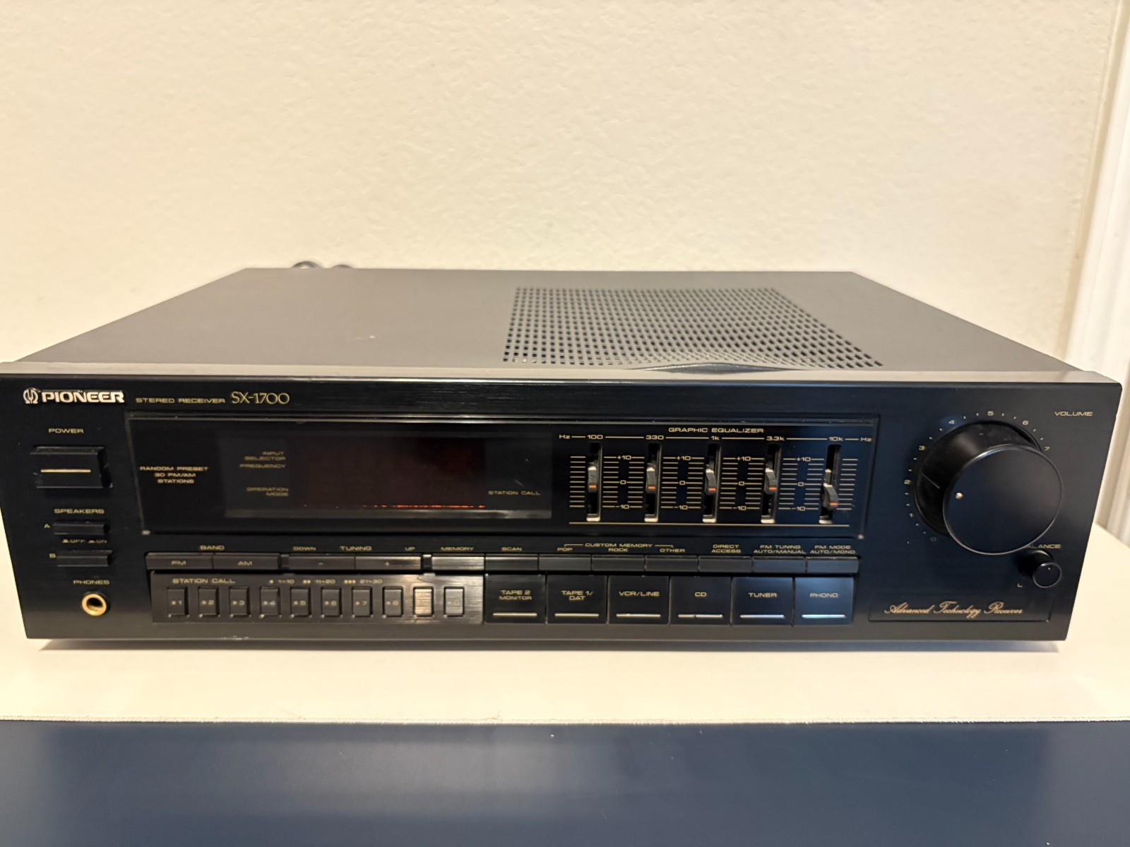Pioneer SX-1700 vintage audio equipment - eBay listing photo 2