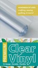 Premium Clear Vinyl Roll 16 Inches by 1.5 yard
