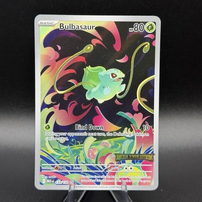 Bulbasaur - (Mega Evolution Stamped, Not Sealed) 133/132
