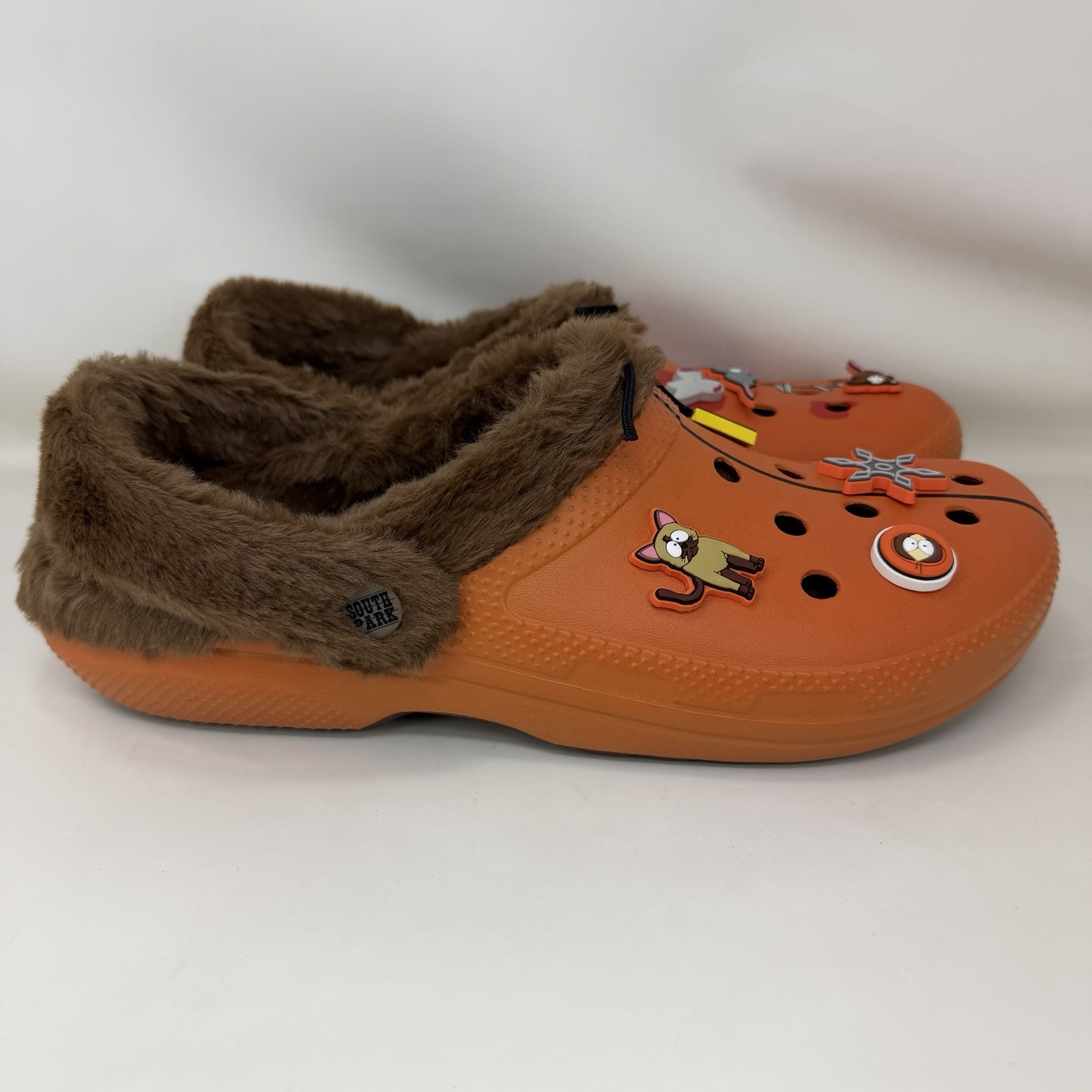 Crocs South Park Kenny Classic Lined Clogs Orange Brown Men’s Size 12