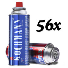Kochmann 56x Gaskartuschen 227g Premium 1a Bu...