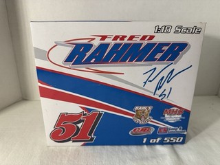 FRED RAHMER #51 CJB MOTORSPORTS 2007 1/18 R&R DIECAST SPRINT CAR 1 de 550