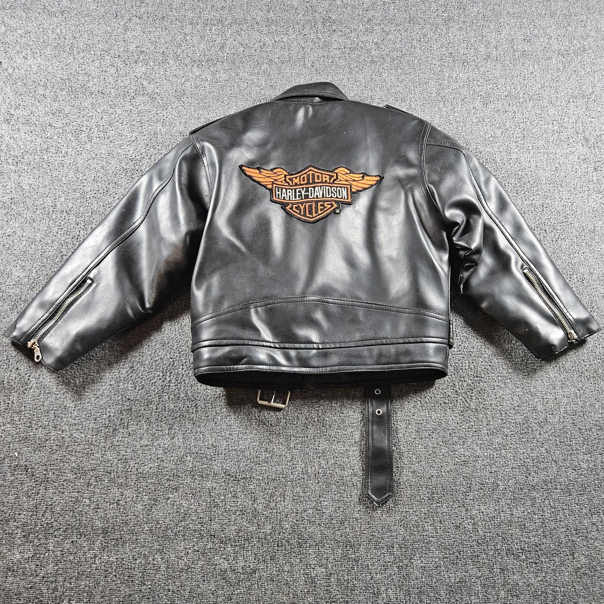 Harley-Davidson Jacket Youth Medium Black Born To Ride Biker