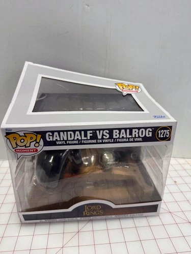 Funko Pop! Lord of the Rings Balrog vs Gandalf #1275 Damaged PKG #T3