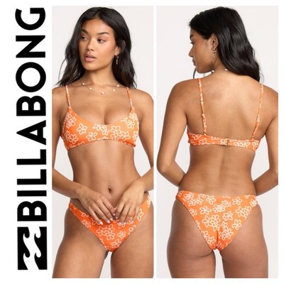 BNWT BILLABONG X JOSIE HAVE IT ALL V BRALETTE TOP & HIKE BOTTOMS (MEDIUM/10)