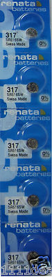 5 Renata Swiss Made SR516SW Watch Batteries