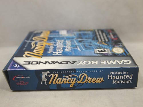 Nancy Drew Mensaje en una Casa Embrujada (Game Boy Advance GBA) SOLO CAJA E INSERTOS - Imagen 4 de 10