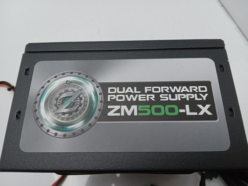 Zalman ZM500-LX 500W ATX Desktop Computer Power Supply Unit - Zdjęcie 4 z 4