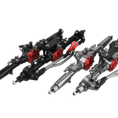 SCX10 II RC Crawler Metal Alloy Front Rear Straight Axles for 1/10